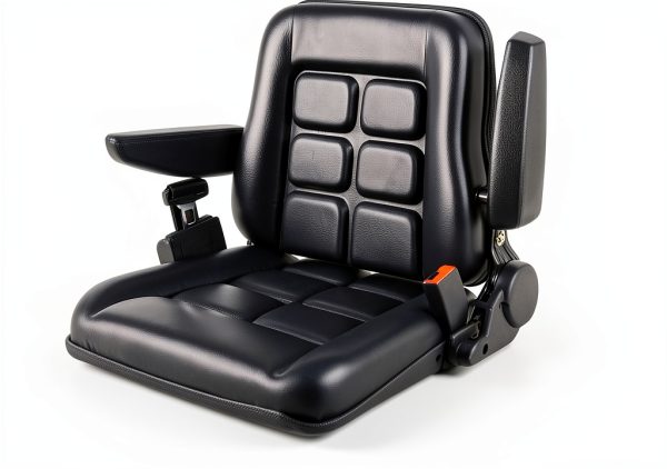 COZLMHJ Forklift Seat Black Universal Fit Adjustable Durable-2