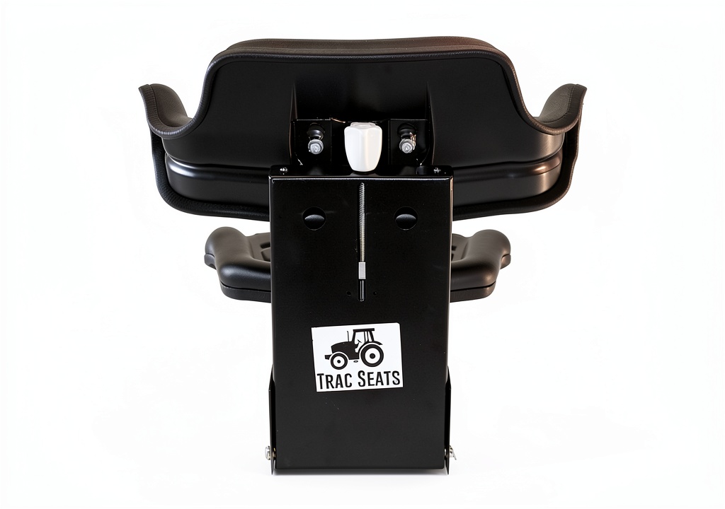 TRAC SEATS tractor seat installed in a heavy-duty vehicle