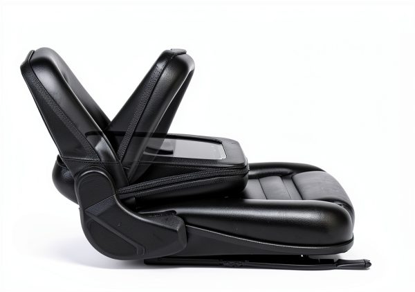 SEATIN Tractor Seat Universal Fit Adjustable Steel Leather-3
