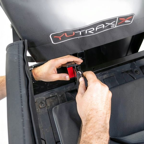 Yutrax UTV Jump Seat Universal Fit Steel Nylon Rear Facing-7