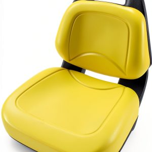 Eparts Tractor Seat Drivers Side Plastic Vinyl High Back-0