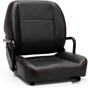 SEATIN Universal Tractor Seat Alloy Steel PVC Leather-0