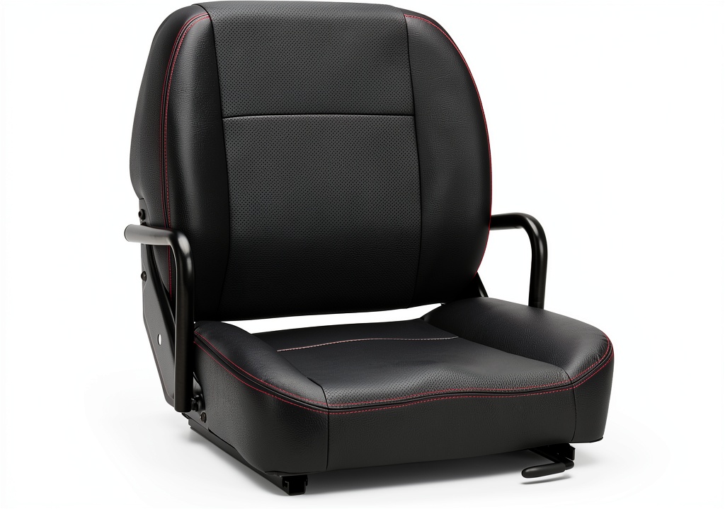 SEATIN universal tractor seat installed on a heavy-duty tractor