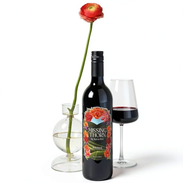Missing Thorn Non Alcoholic Wine Full Bodied Flavor Vegan-5