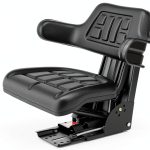 VEVOR Tractor Seat Faux Leather Universal Fit Front-0