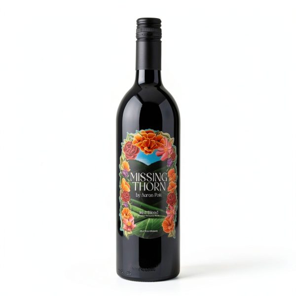 Missing Thorn Non Alcoholic Wine Full Bodied Flavor Vegan-0