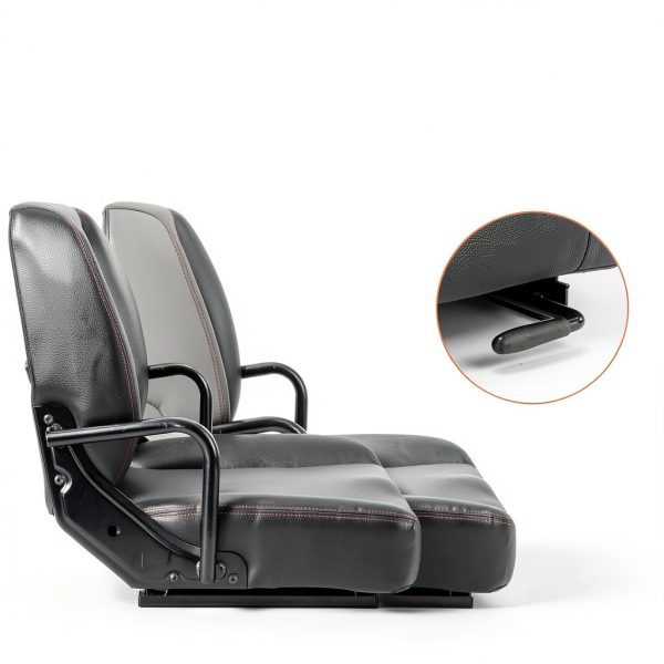 SEATIN Universal Tractor Seat Alloy Steel PVC Leather-4
