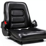 SEATIN Tractor Seat Universal Fit Adjustable Steel Leather-0