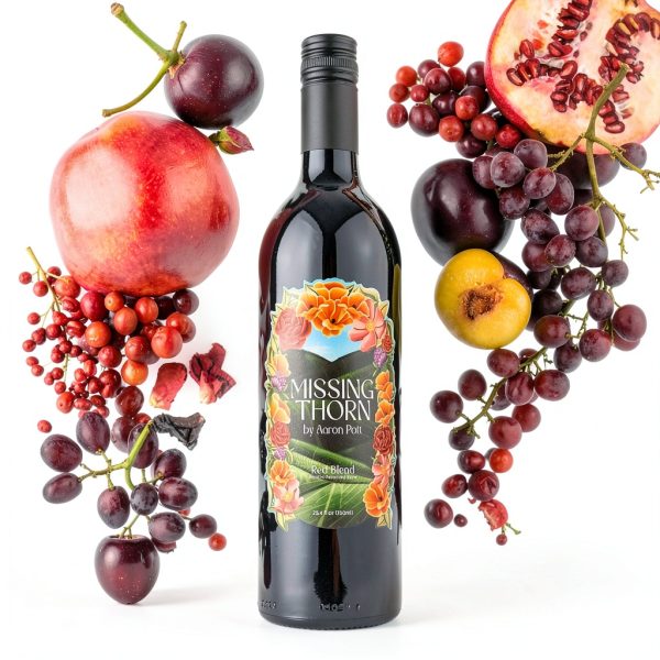 Missing Thorn Non Alcoholic Wine Full Bodied Flavor Vegan-3
