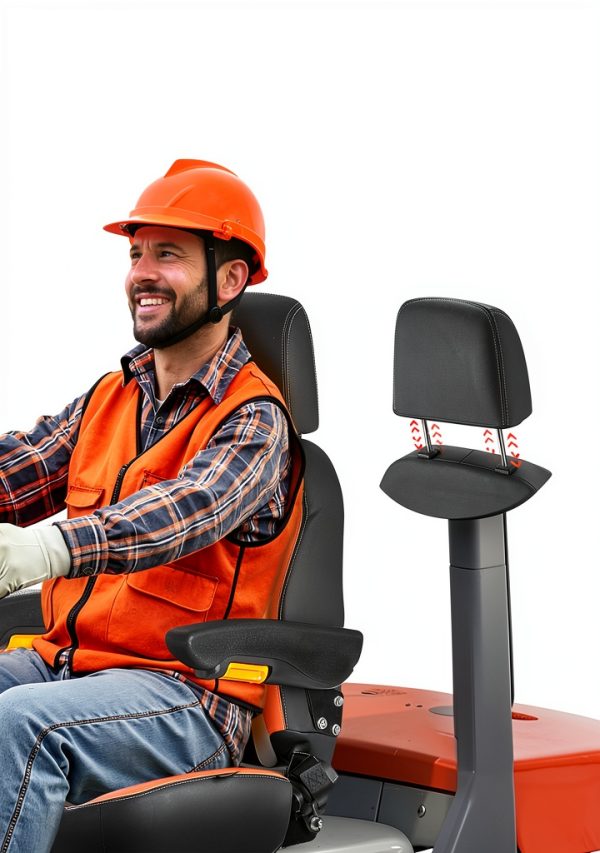 VEVOR Universal Tractor Seat Black Durable Comfortable-3