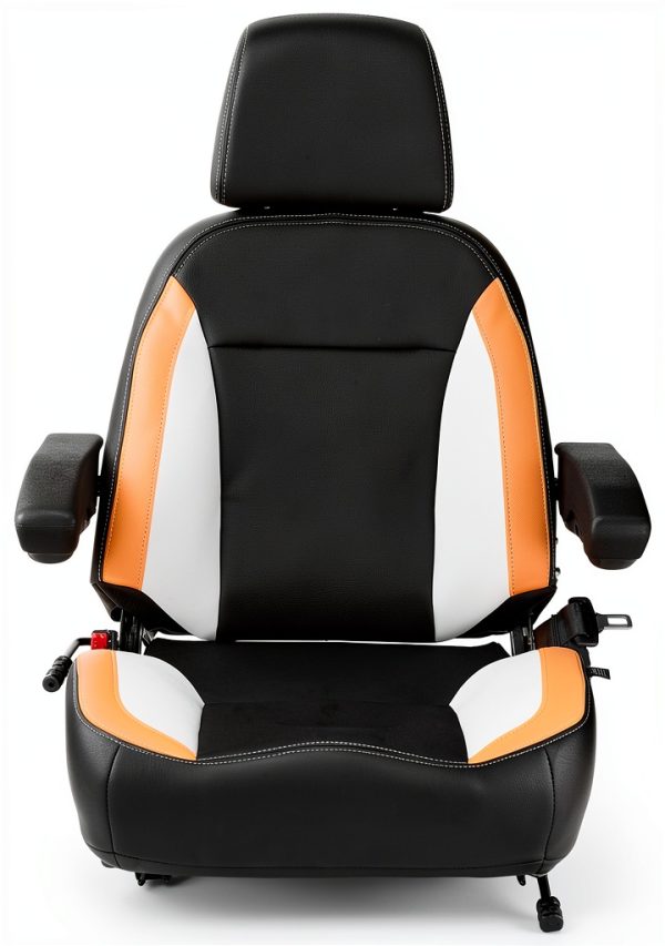 VEVOR Universal Tractor Seat Black Durable Comfortable-8