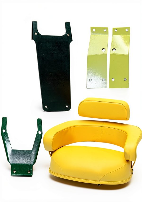 Reliable Aftermarket Tractor Seat Cushion Set Faux Leather-0