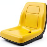 Reliable Aftermarket Parts Tractor Seat Yellow Vinyl High-0