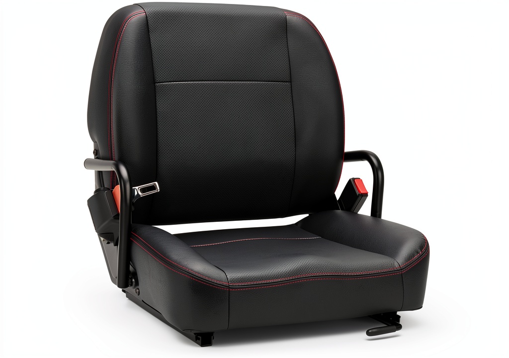 SEATIN universal tractor seat installed on a tractor