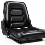 SEATIN Tractor Seat Universal Fit Steel Leather Adjustable-0