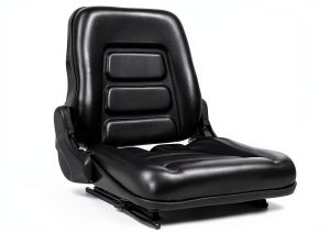 SEATIN Tractor Seat Universal Fit Steel Leather Adjustable-0