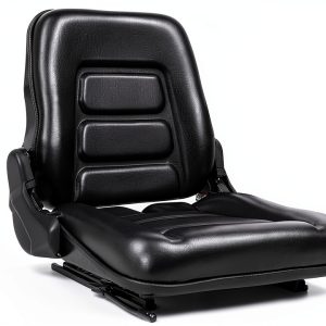 SEATIN Tractor Seat Universal Fit Steel Leather Adjustable-0