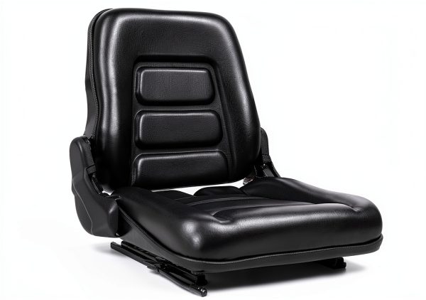 SEATIN Tractor Seat Universal Fit Steel Leather Adjustable-0