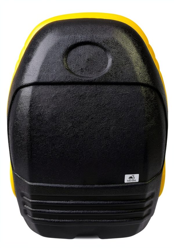 TRAC SEATS Tractor Seat Yellow Vinyl Ergonomic Support-3