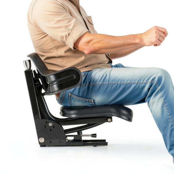 VEVOR Tractor Seat Faux Leather Universal Fit Front-7