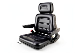 Noliven Universal Forklift Seat Leather Adjustable Heavy-0