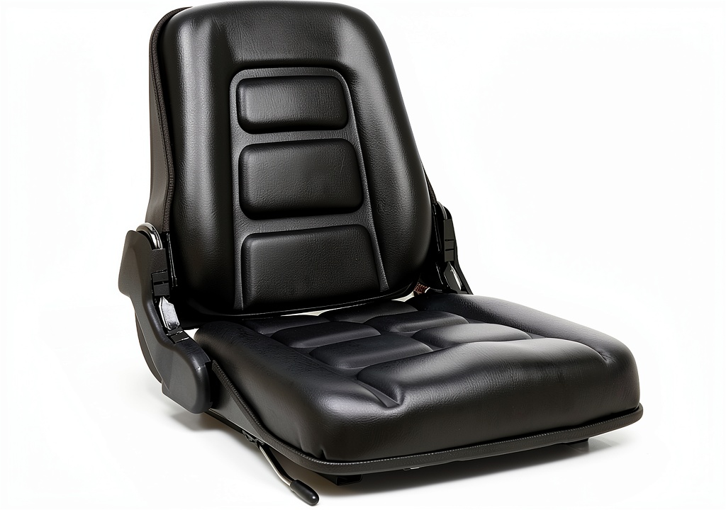 TICSEA tractor seat installed on a heavy vehicle
