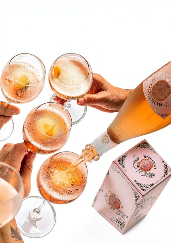 International Loft Non Alcoholic Rose Wine Italian-2