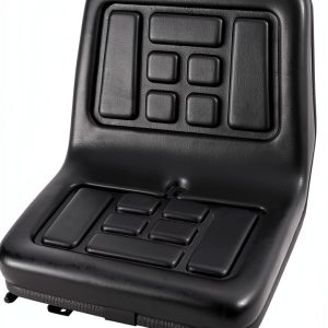 DIYAREA Universal Tractor Seat PVC Cover Adjustable Rails-0