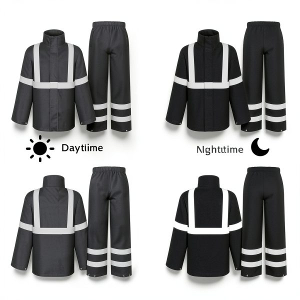 TCCFCCT Men's Rain Pants 100% Polyester-1
