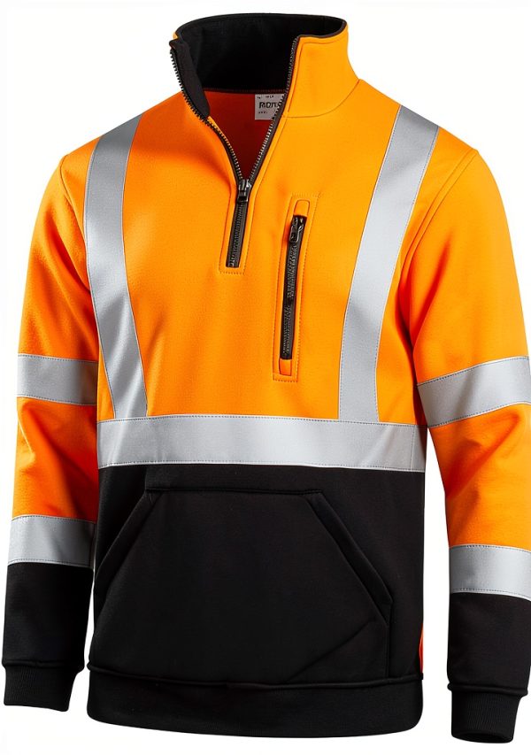 High Visibility Sweater JORESTECH Polyester Zip-0