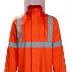 Orange Work Jacket TCCFCCT Men's Utility Polyester-0