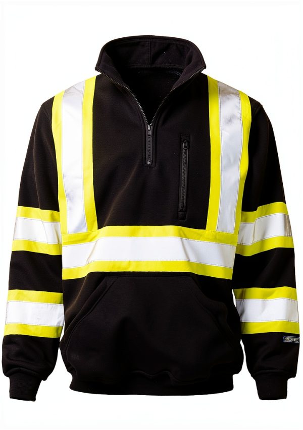 High Visibility Safety Sweater JORESTECH 1/4 Zip-1