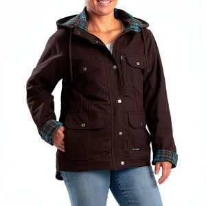 Berne Apparel Company Women's Work Utility Jacket-0