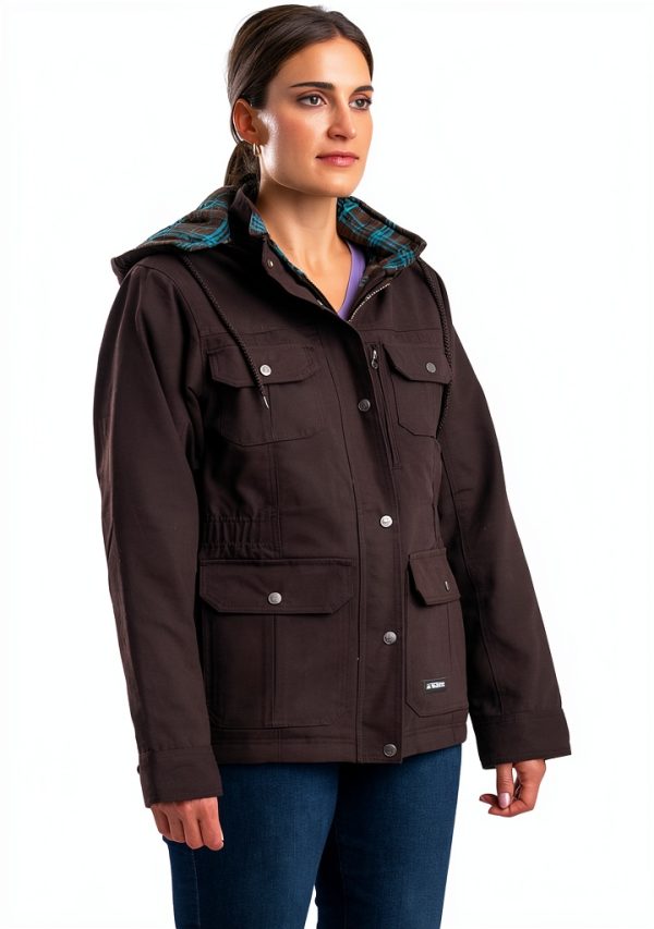 Berne Apparel Company Women's Work Utility Jacket-2