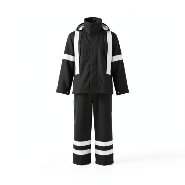 5012 Black Pants TCCFCCT Rain Pants 150D Oxford-4