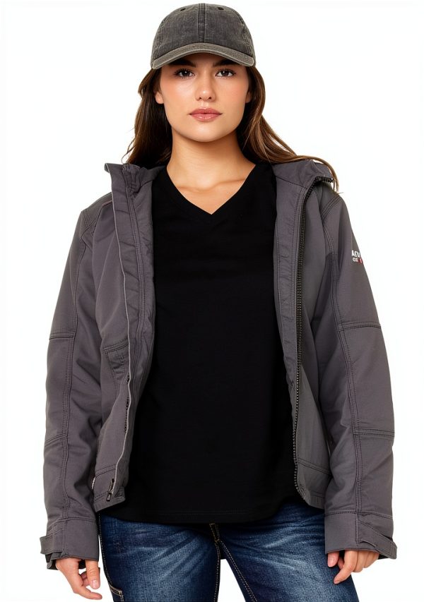 Women's Utility Jacket ARIAT Duralight Iron Grey-0