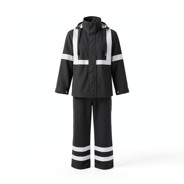 TCCFCCT Men's Rain Pants 100% Polyester-4