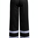 5012 Black Pants TCCFCCT Rain Pants 150D Oxford-0