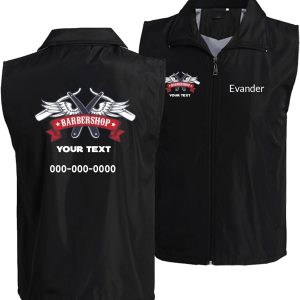 Barber Jacket Nictime Lightweight Polyester Unisex-0