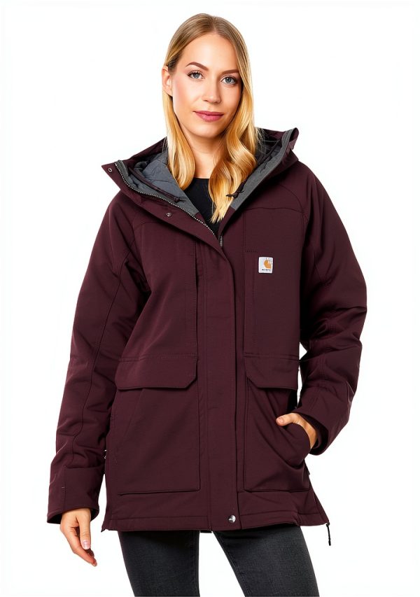 Carhartt Blackberry Women's Work Utility Jacket X-Large-1
