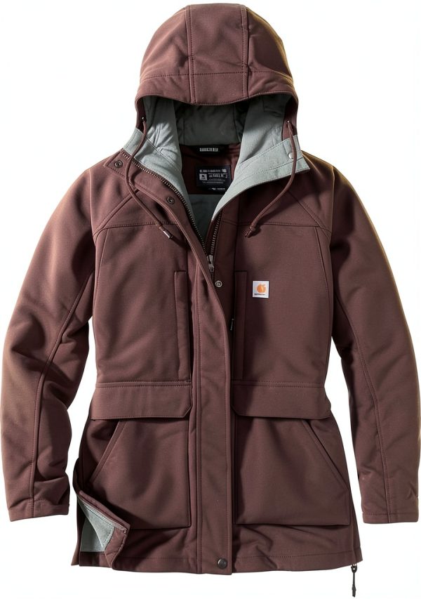 Carhartt Blackberry Women's Work Utility Jacket X-Large-2