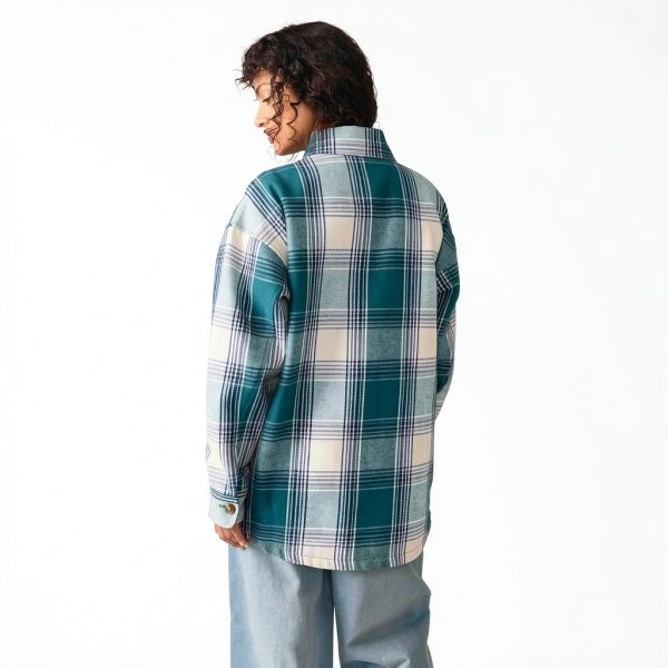 Dickies Women's Work Utility Jacket Balsam Oversized Fit-1
