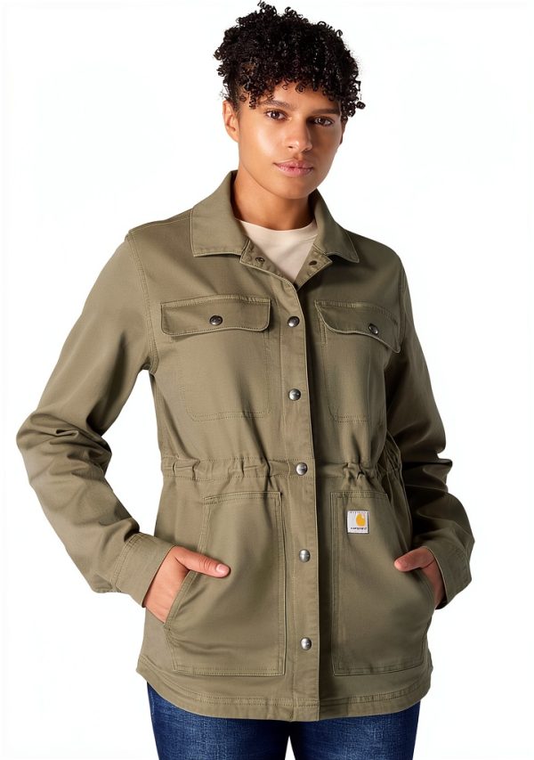 Carhartt Women's Utility Jacket with Woven Lining Model 106850-0