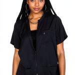 Barber Jacket Black Women’s Work Utility Outerwear by Barber Strong-0