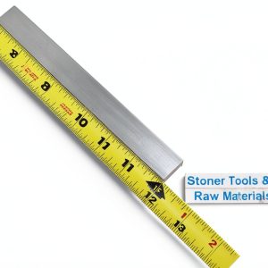 3/4" x 3/4" C360 Brass Square Bar 12" Long by Stoner Metals Solid H02-0