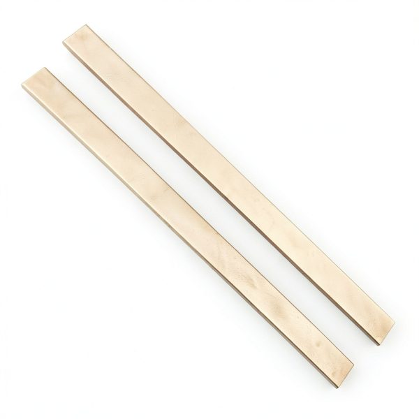 Brass Flat Bar LEXININ 2pcs 1/8 x 1 x 12 Inch Rectangular Bar-5