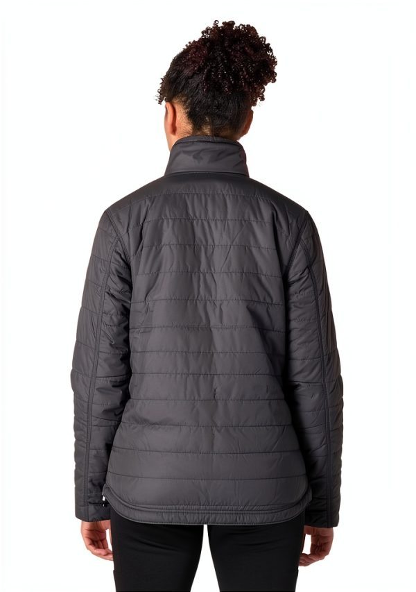 Carhartt Women's Rain Defender Lightweight Insulated Work Jacket Black-2