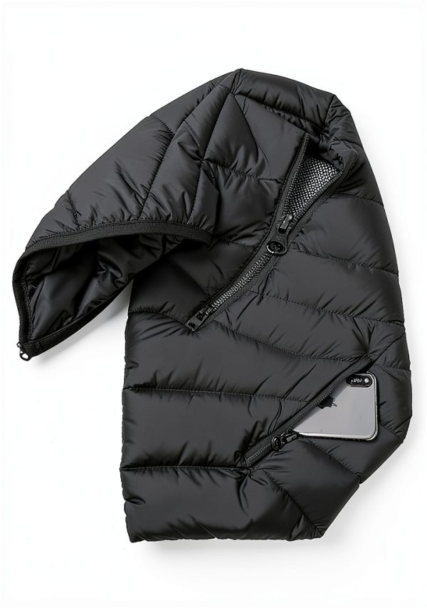 Venustas Unisex Heated Jacket - Detachable Hood Cozy Outerwear-2