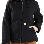Carhartt Women's Super Dux Sherpa-Lined Jacket Relaxed Fit Nylon Shell-0