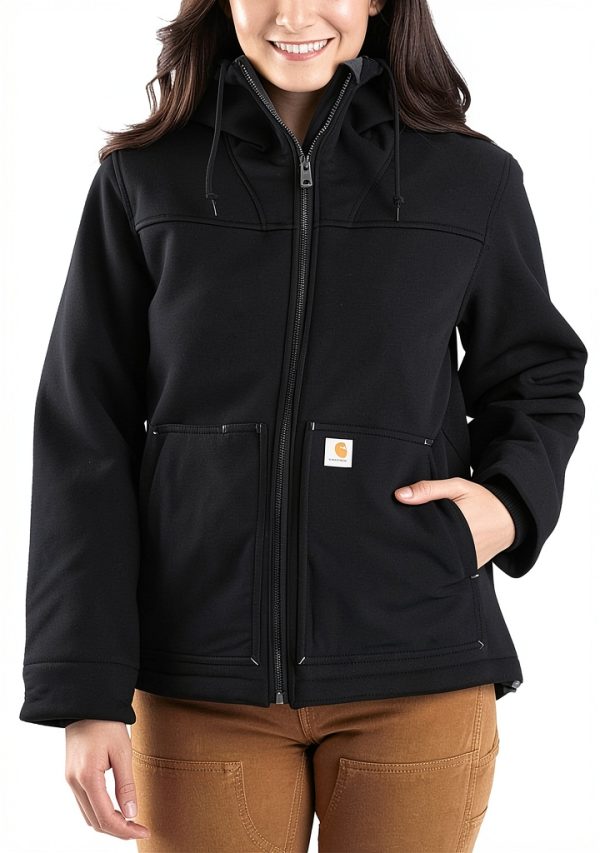 Carhartt Women's Super Dux Sherpa-Lined Jacket Relaxed Fit Nylon Shell-0